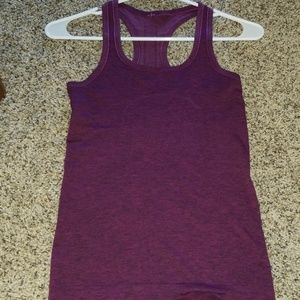 Lululemon Purple Workout Tank